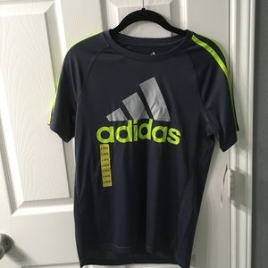 Youth Adidas short sleeve shirt.